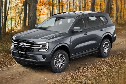 Ford  EVEREST Front angle low view