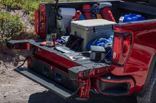 Trunk Open Closer View of Sierra LD