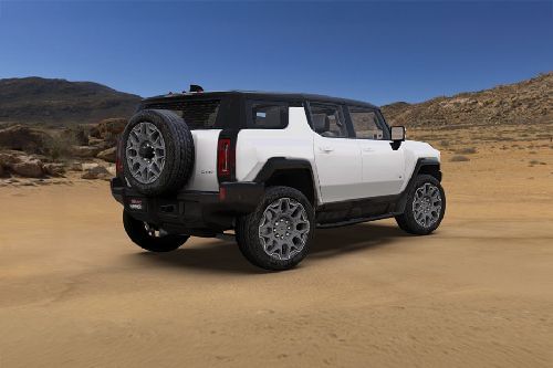 HUMMER EV Rear angle view