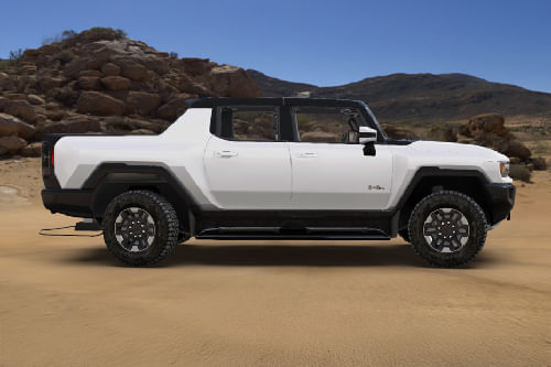 Hummer EV Pickup Medium Angle Front View