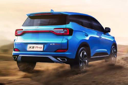 إكس ٣ برو Rear angle view