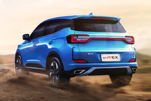 Rear Cross Side View of كايي إكس ٣ برو