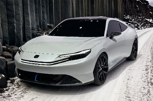 Honda  Prelude Front angle low view