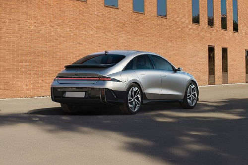 Ioniq 6 Rear angle view