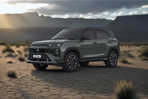 Hyundai Creta Front Side View