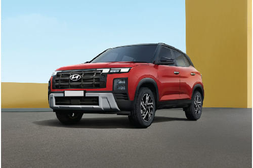 Creta Tilted Front View