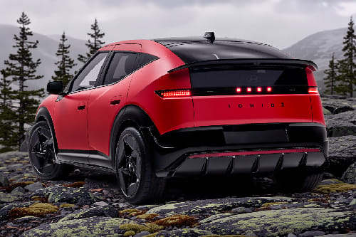 Rear Cross Side View of Hyundai Ioniq 3