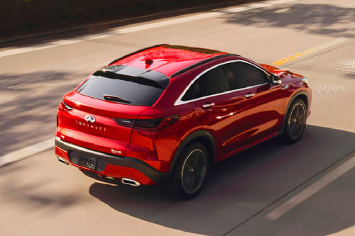 QX55 Rear angle view