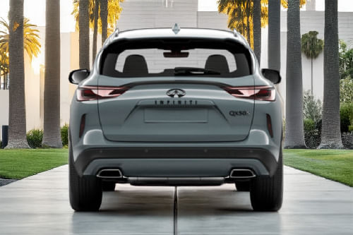 Full Rear View of Infiniti QX50