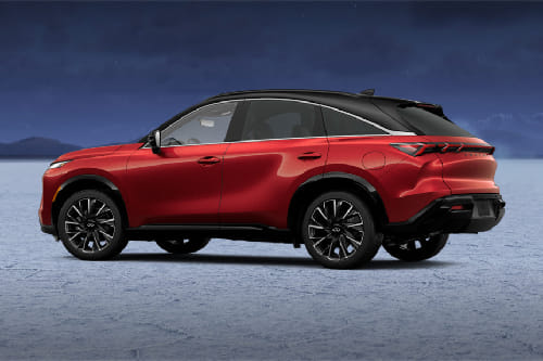 QX65 Rear Medium Side View