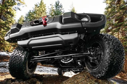 Wrangler Front deep low Angle View