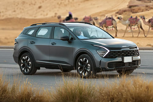 كيا سبورتاج إل Front Cross Side View
