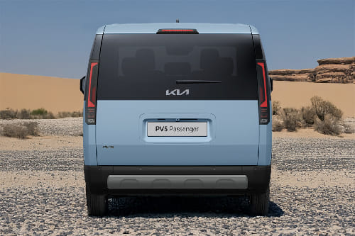 Full Rear View of KIA PV5
