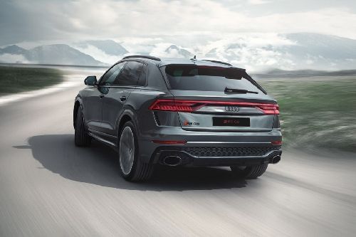 Rear Medium View of Audi RS Q8