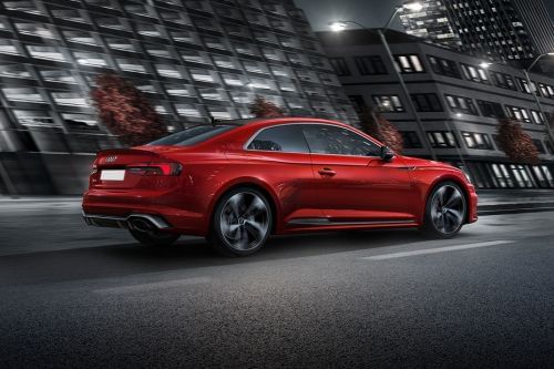 RS 5 Coupe Rear Medium Side View