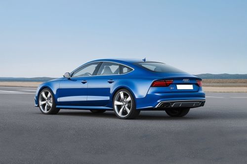 Rear Medium View of Audi S7 Sportback