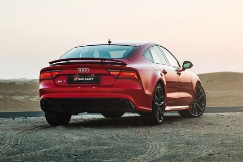 سبورت باك RS7  Rear angle view