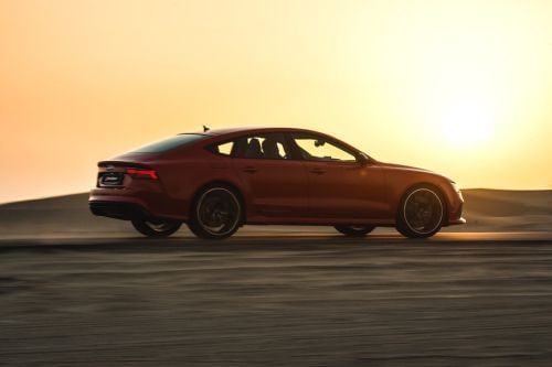 سبورت باك RS7  Rear Low Angle View