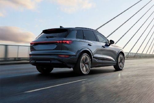 SQ6 E-Tron Rear angle view