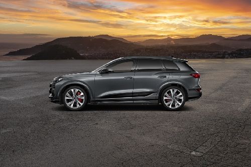 SQ6 E-Tron Side view