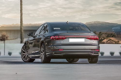 A8 L Rear Low Angle View