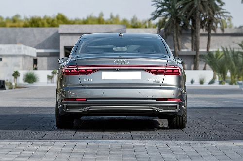Rear Medium View of Audi A8 L