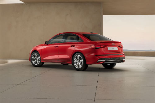 Rear Cross Side View of Audi A3