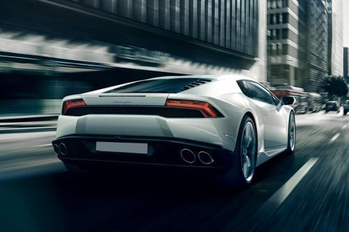 Huracan Rear angle view