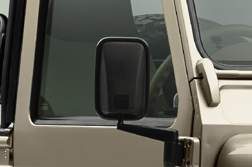 Land Rover Classic Defender Drivers Side Mirror Front Angle