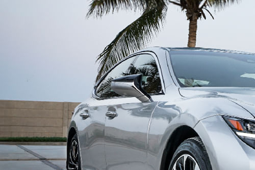 Lexus LS Drivers Side Mirror Front Angle