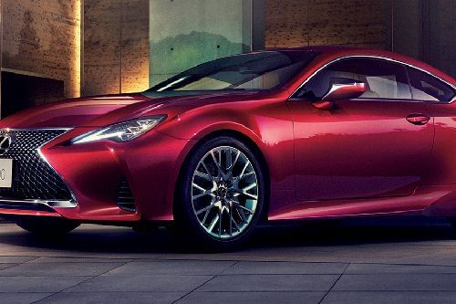 Lexus  RC Front angle low view