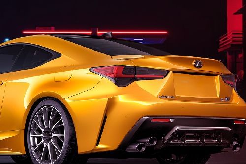 Exhaust Pipe of Lexus RC F