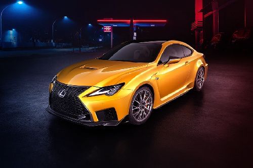 لكزس RC F Front Cross Side View