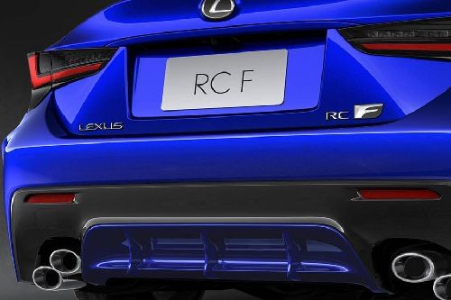 RC F Rear Low Angle View