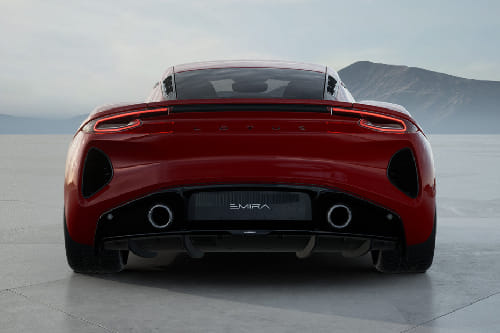 Full Rear View of Lotus EMIRA