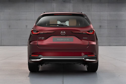 Full Rear View of Mazda CX-90