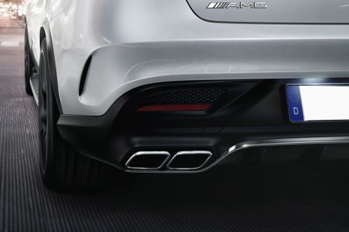 Exhaust Pipe of Mercedes-Benz GLE Class Coupe