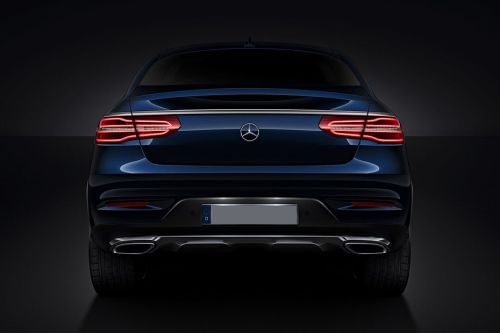 Full Rear View of Mercedes-Benz GLE Class Coupe