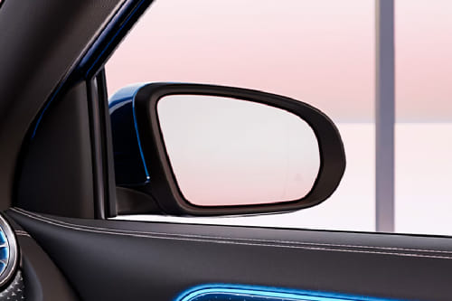 مرسيدس بنز EQA Drivers Side Mirror Rear Angle