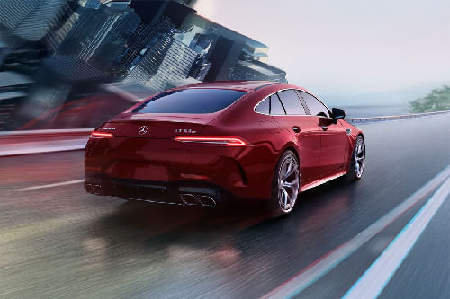 AMG GT 4 Door Rear angle view