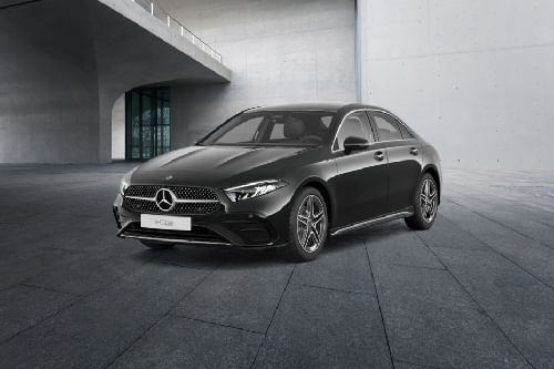 Mercedes-Benz  AMG A-Class Sedan Front angle low view