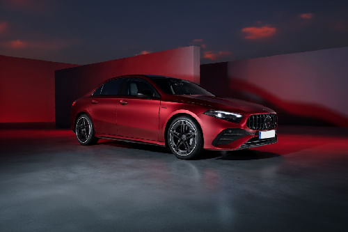Mercedes-Benz AMG A-Class Sedan Front Medium View