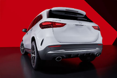 Rear Medium View of Mercedes-Benz AMG GLA