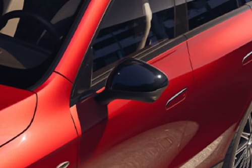 Mercedes-Benz CLA Electric Drivers Side Mirror Front Angle