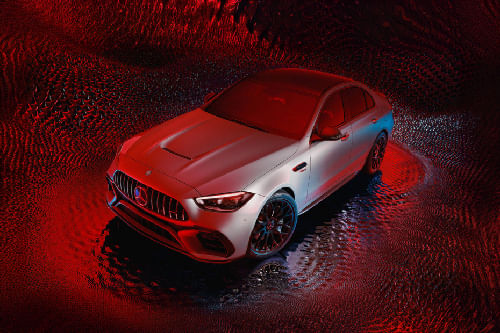 Top View of C-Class Sedan