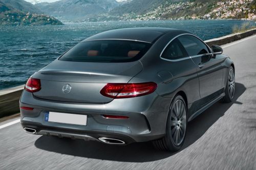 C-Class Coupe Rear angle view