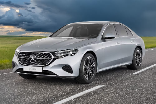 Mercedes-Benz  E-Class Sedan Front angle low view