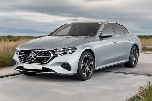 Mercedes-Benz  E-Class Sedan Front angle low view