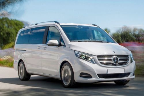 Mercedes-Benz V-Class Front Cross Side View