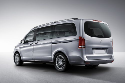 Rear Cross Side View of Mercedes-Benz V-Class